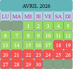 Avril 2026