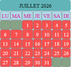 Juillet 2026